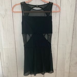 Balera Lyrical Dress with Mesh Skirt